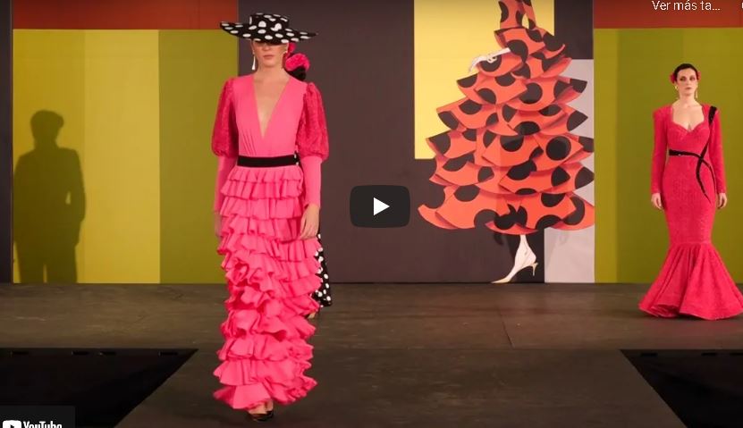 Desfile moda flamenca de Utrera en SIMOF 2022