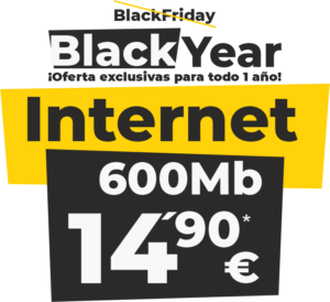 oferta de internet por 14,90€